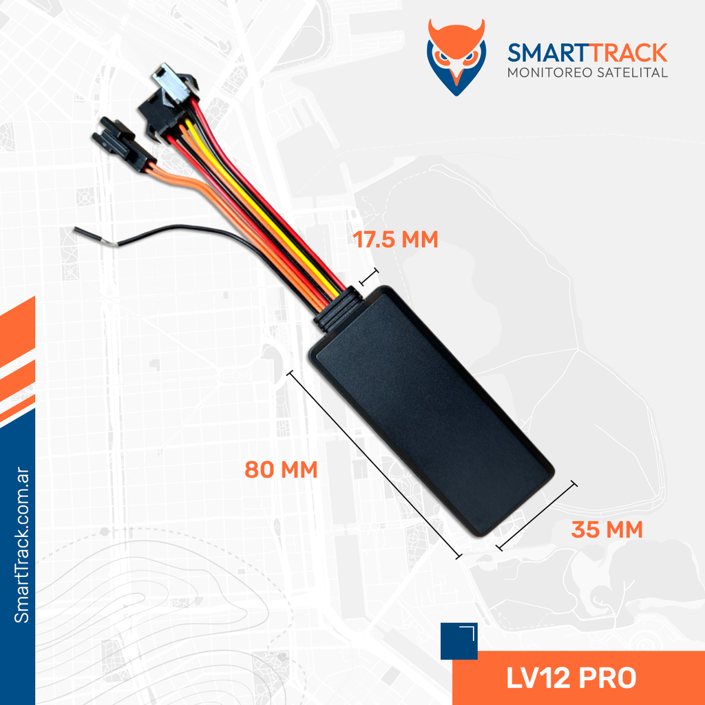 Smarttrack GPS LV12 PRO - Medidas